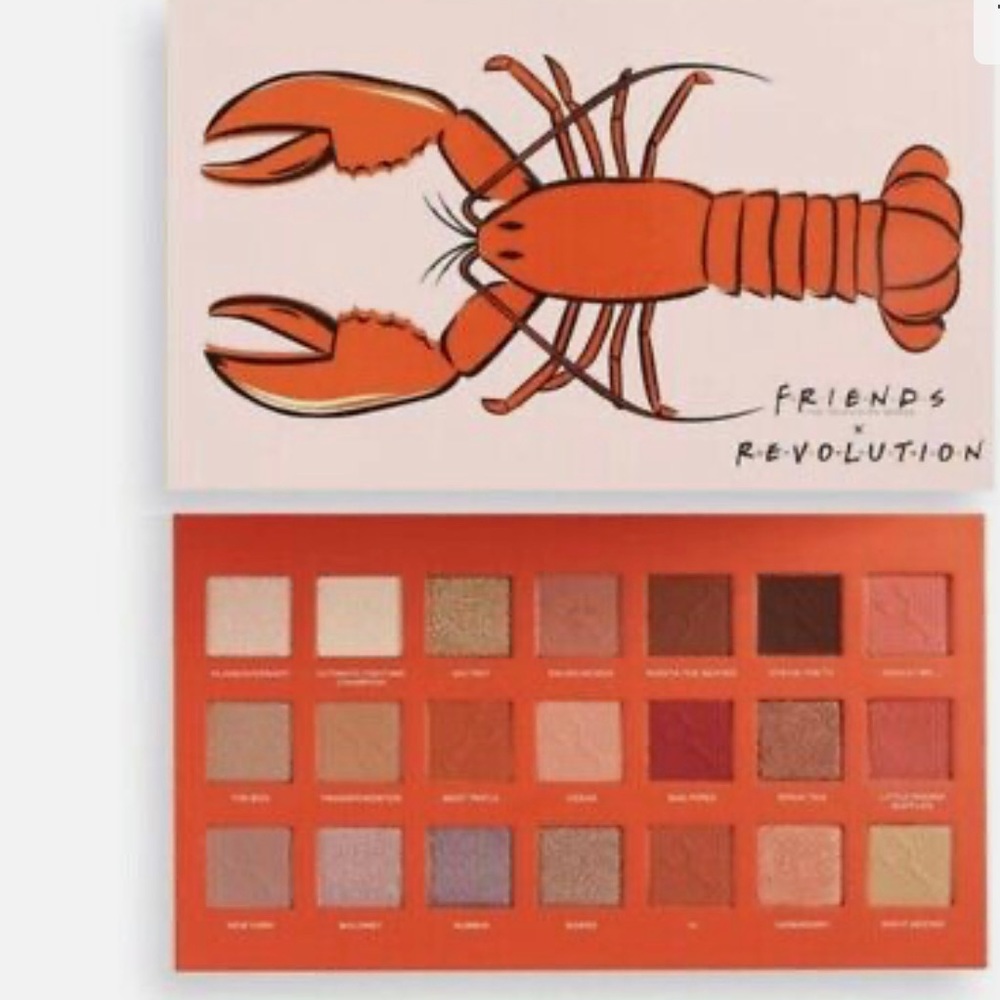 Friends Lobster Shadow Palette